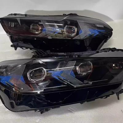 Nâng Cấp Cụm Đèn Pha Laser Nguyên Bản Của Xe BMW X5G18 X6G60 G05 X6G19 G06